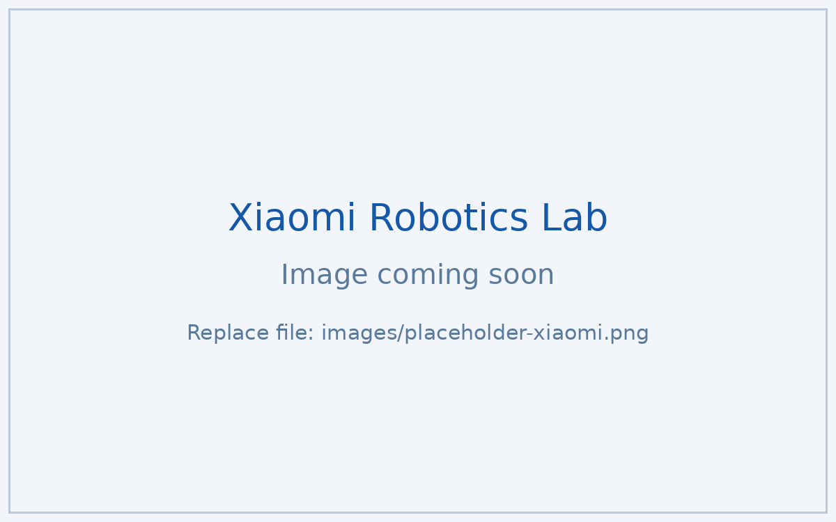 Xiaomi Robotics Lab internship